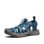 KEEN Bayan Whisper sandalet, Mavi Duman Mavisi, 36 EU