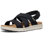 Keen Elle Criss Cross Siyah Huş Kadın Sandalet