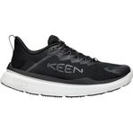 KEEN Erkekler Wk450 Rahat Dayanıklı Hafif Nefes Yürüyüş Ayakkabıları, Siyah/Yıldız Beyaz, 9.5