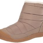 KEEN Kadın Howser Fold Down Sıcak Kapalı Açık Rahat Terlik Chukka Boots, Timberwolf/Plaza Boz Kahverengi, 6.5