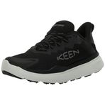 KEEN Kadın Wk450 Rahat Dayanıklı Hafif Nefes Alabilir Yürüyüş Ayakkabıları, Siyah/Yıldız Beyaz, 7.5