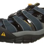 KEEN Newport H2 erkekler için su sandaleti, kapalı parmak bölgesi, Lacivert, Orta Gri, 39.5 EU
