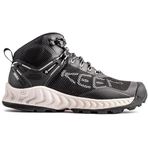 KEEN NXiS EVO MiD WP W-BLACK/BLUE GLASS - Su Geçirmez Kadın Yürüyüş Botu - Siyah BLACK/BLUE GLASS 39