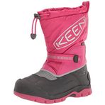 KEEN SNOW TROLL WP - Su Geçirmez Çocuk Kar Botu - Pembe FUCHSIA PURPLE SILVER 29