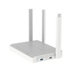 Keenetic Titan AX3200 Mesh Wifi 6 Multi-Gigabit Router, Çift Çekirdek Arm (Cpu) Işlemci, 5-Port Gigabit ve 1-Port 2.5 Gigabit Yönetilebilir Fiber Destekli Router, USB 2.0 ve Yüksek Hızlı USB 3.0 Portu