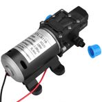 Keenso 12 V DC Diyaframlı Kendinden Astarlı Su Pompası, 100 W 8 L/dk 160 Psi Yüksek Basınçlı Kendinden Astarlı Su Pompası Akıllı Valf (Basınç Anahtarlı) Araba Yıkama Makinesi Güneş Enerjili Su için