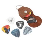 Keenso 13 Adet Gitar Seçtikleri Orta Selüloit Gitar Pena Kutu Enstrüman Aksesuarları Ile (doku)