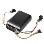 Keenso DC Hız Kontrol Cihazı Dijital Göstergeli DC Motor Sürücü DC 10-55 V 12 V 24 V 48 V 40A CW CCW Ters Çevrilebilir Anahtar