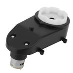 Keenso Direksiyon Dişlisi RS380 Dişli Elektrikli Motor Direksiyon Dişlisi Çocuklar için Araba Çocuk Oyuncakları (6V 5000 RPM)
