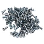 Keenso KarbüR Vidalı Lastik ÇIviler, 100 Adet 15mm Evrensel Kaymaz Lastik Sivri Aksesuarlar Araba Kamyon için Bisiklet ÇIzme Motosiklet ATV SUV Zincirler