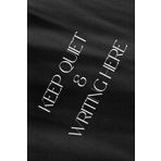 Keep Quiet & Writing Here: Motyvational notebook, notebook for ideas, and creative notes
