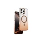 KeepHone Apple iPhone 16 Pro Max ile Uyumlu Çift Renk Geçişli Aurora Pro MagSafe Kılıf, Gold