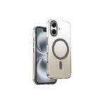 KeepHone Apple iPhone 16 Uyumlu Çift Renk Geçişli Aurora Pro MagSafe Kılıf, Titanium