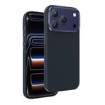 KeepHone Apple iPhone 17 Pro ile Uyumlu Kevlar Kılıf, Karbon Çizgili, MagSafe Uyumlu, Lacivert