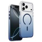 KeepHone Apple iPhone 17 Pro Max ile Uyumlu Kılıf, Parlak Çift Renkli Şeffaf, MagSafe Özellikli, Lacivert