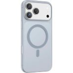 Keephone Apple iPhone 17 Pro Uyumlu Kılıf 0.8mm Ultra Ince Yumuşak Silikon Magsafe Kapak - Gri