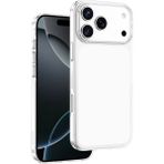 KeepHone Apple iPhone 17 Pro Uyumlu Şeffaf Soft Arkası Mat Slim Kaymaz Çizilmez Kılıf