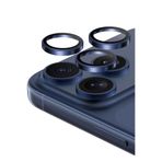KeepHone Apple iPhone 17 Pro ve 17 Pro Max ile Uyumlu Bright PVD Metal Kamera Lens Koruyucu, Lacivert