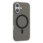 Keephone Apple iPhone 17 Uyumlu Kılıf 0.8mm Ultra Ince Yumuşak Silikon Magsafe Kapak - Siyah