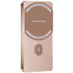 KeepHone Apple Uyumlu 20W PD Hızlı Şarj, MagSafe Destekli, Ultra Slim, 5000mAh Powerbank, Çöl Gold