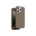 KeepHone iPhone 16 Pro Max Kılıf, Lansman Liquid Magsafe, Metal Çerçeveli, Hassas Butonlu, Yumuşak Kadife, Gold