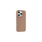 KeepHone iPhone 16 Pro Uyumlu Kılıf, Dalgalı Desenli, Yumuşak Silikon, Benassi Magsafe, Gold