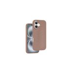 KeepHone iPhone 16 Uyumlu Kılıf, Arkası Dalgalı Desenli, Yumuşak Silikon, Benassi Magsafe Kapak, Gold