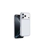 Keephone iPhone 17 Pro X-Crystal Slim Natural Grey Magsafe Uyumlu Gri Telefon Kılıfı
