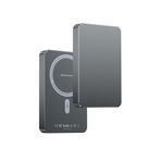 KeepHone PB34 Apple Samsung Uyumlu 10.000 mAh 15W Manyetik Hızlı Şarj Magsafe Destekli Powerbank, Siyah