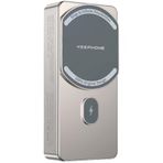 KeepHone PB37 Apple Samsung Uyumlu 10.000 mAh Type-C 20W PD Manyetik MagSafe Hızlı Şarj Powerbank, Titanium