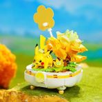 Keeppley Yapı Taşları Pokemon Oyuncakları Pikachu Sylveon Togepi Sprigatito Fuecoco Yapı Başları Çocukların Doğum Günü Hediyesi Renk: Pikachu (Yurt Dışından) - Parçalı Set