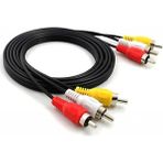Keepro 1.5 Metre Rca Kablo 1.5 Metre 3xrca Kablo Av Kablo - Siyah