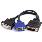 Keepro Dms 59 P To VGA + Dvı 24+5 Çift Monitör Uzatma Kablosu