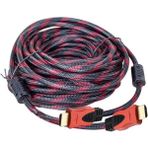 Keepro Hdmı Kablo 1080P Örgülü HDMI Kablo 20 Metre Hd Kablo