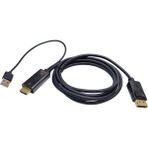 Keepro Hdmı To Displayport Çevirici Kablo Hdmı Out (Çıkış) Display In (Giriş)
