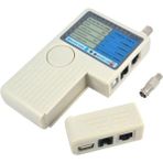 Keepro Kablo Tester RJ11 RJ45 USB Bnc Lan Ağ Kablosu Test Cihazı ARS2021_KEEPRO_ÇOK Fonk.kablo