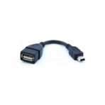 Keepro Mini USB Otg 5 Pin Otg 15 cm Oto Teyp Için USB Çevirici