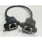 Keepro Montaj Tipi RJ45 Birleştirici 30 cm Dişi Dişi RJ45 Kablo