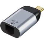 Keepro USB C - Ethernet Adaptörü USB Type C Gigabit Ethernet Lan Ağ Adaptörü - Gri