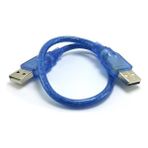 Keepro USB Notebook Soğutucu Kablosu 50 cm Erkek Erkek USB Kablo Erkek Erkek Kısa USB Kablo