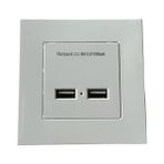 Keepro USB Priz 2 Port Sıva Altı USB Priz USB Duvar Prizi