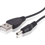 Keepro USB To 3.5 mm Dc Jack Kablo - Siyah