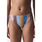 Keira Stripe Çizgili Slip Bikini Altı - Renkli - 40
