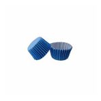 Kek Kalıbı Pet Kapsül 52X45 MM Kağıt Cupcake Kalıbı - 100 Adet Mavi