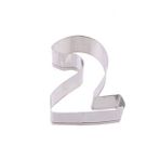 Kek Kurabiye Ve Pasta Kalıbı Metal 2 Sayı Büyük Boy Rakam 8.5 CM