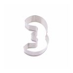 Kek Kurabiye Ve Pasta Kalıbı Metal 3 Sayı Büyük Boy Rakam 8.5 CM