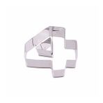 Kek Kurabiye Ve Pasta Kalıbı Metal 4 Sayı Büyük Boy Rakam 8.5 CM
