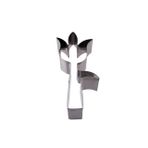 Kek Kurabiye Ve Pasta Kalıbı Metal Şekilli Yapraklı Lale 5X12 CM