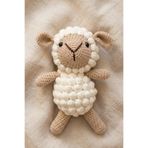 kelebeginruyasihobievi Amigurumi Organik Küçük Kuzu Oyuncak