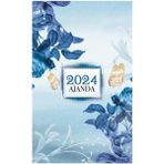 Kelebek 2024 Ajanda - Mavi Rüya, 8683672858821, Çok Renkli